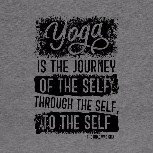 Yoga is the journey of the self, through the self, to the self by CatsCrew